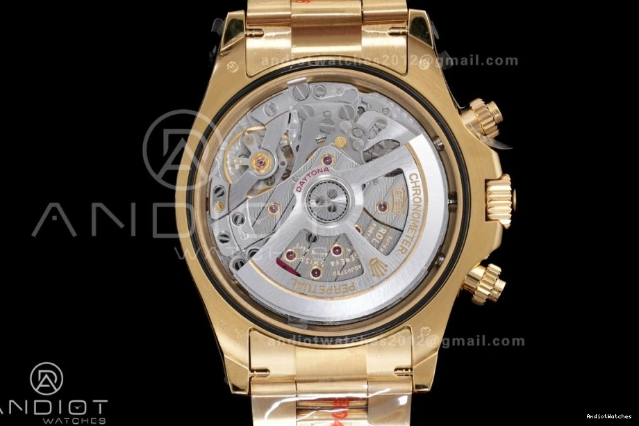 SmoothTexture V6 YG 2025 Dial Green Daytona 1:1 126508 Edition Best YG Bracelet QF QF4131 Weight) on (Gain 493 0523